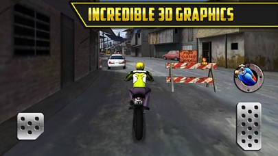 3D Motor-Bike Drag Race: Real Driving Simulator Racing Game Screenshot 4