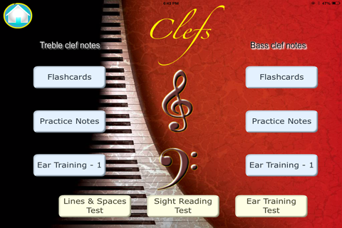 Notes for Piano: Sight reading and Ear training Free screenshot 2