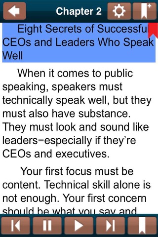 Speak Like a CEO (McGraw Hill) screenshot 4