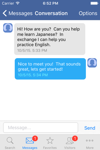 Language Share - Language exchange community screenshot 3