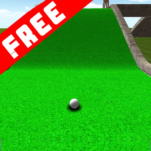 Sport Mini Golf 3D Icon