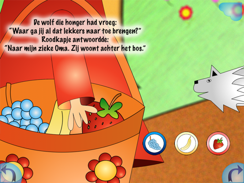 Little Red Riding Hood * Multi-lingual Stories Lite screenshot 4