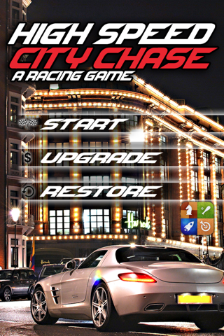 A High Speed City Chase - The Racing Driving Crime Game HD Free screenshot 2