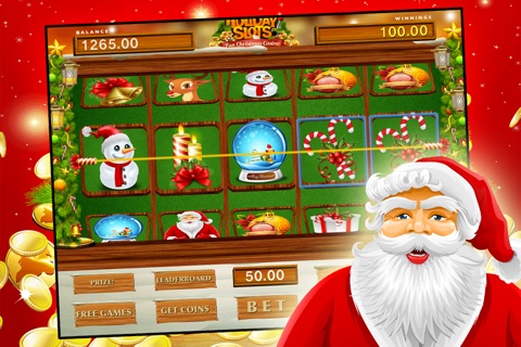 A Holiday Slots Fun Christmas Casino Pro : Win Big X-mas Games for iPhone and iPad screenshot 3