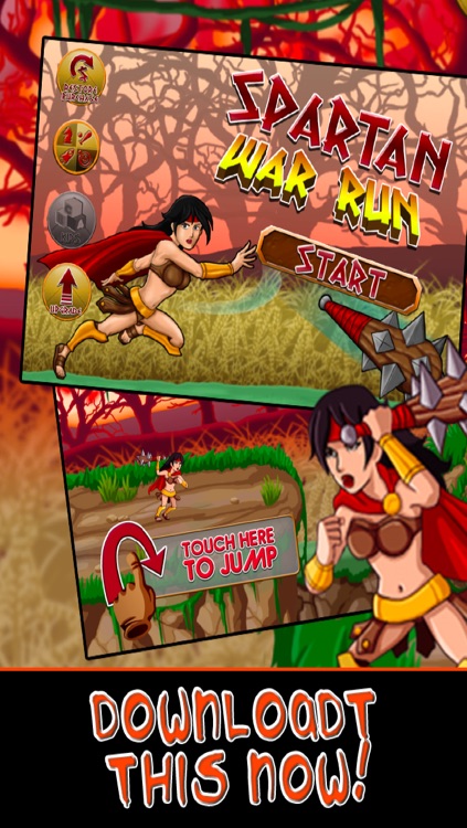 Spartan War Run : Battle of the Immortal Warrior Empire - Free for iPhone and iPad Edition screenshot-4