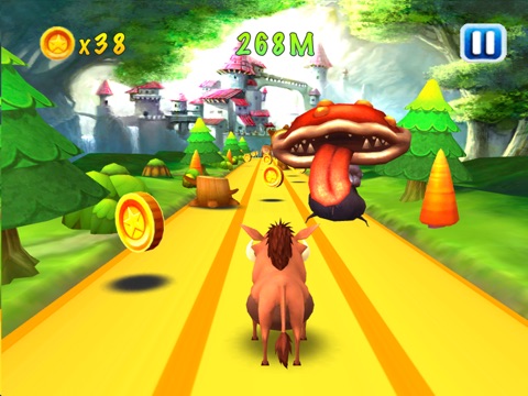 Mega Tiger Run－ Folt Pig Throne Republique Perils duel Joust HD screenshot 3