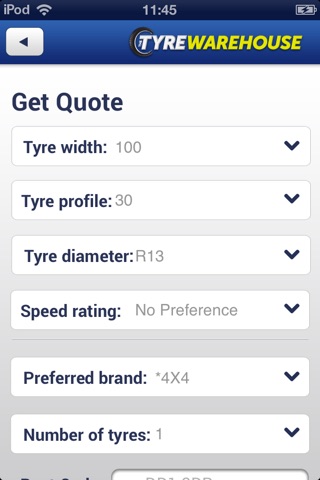 The Tyre Warehouse screenshot 2