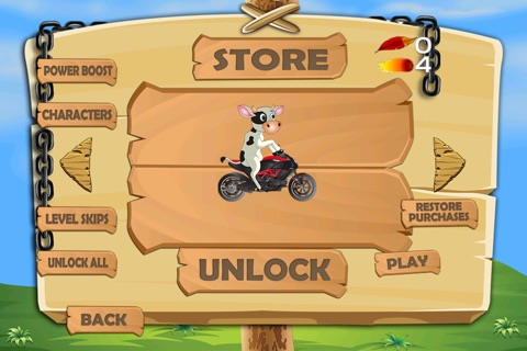 Biker Cow screenshot 2