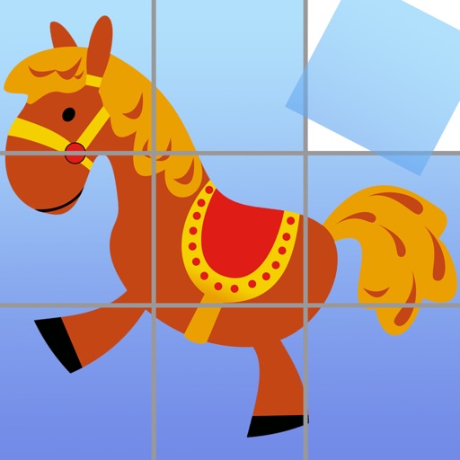 Horse Puzzles for girls: jigsaw puzzle fun with many different horses iOS App