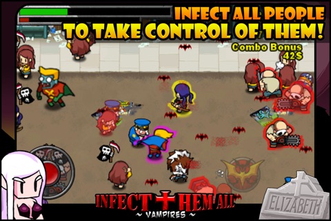 Infect Them All : Vampires lite screenshot 4