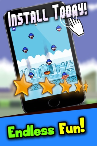 A Flappy No Wings Bachy Hero - Go And Catch Jumpy King Bird 2 screenshot 3
