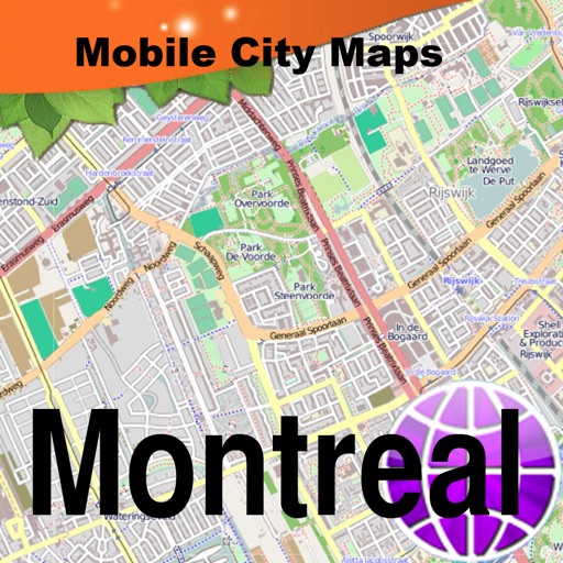 Map of Montreal icon