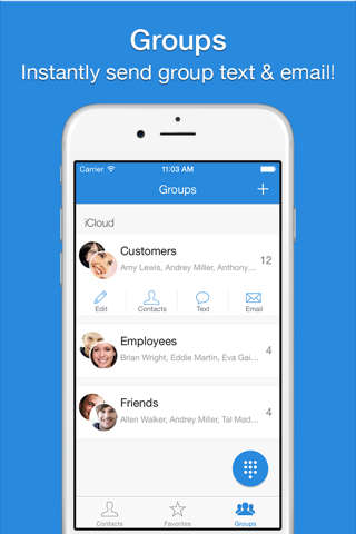 Simpler Dialer - Quickly dial your contacts screenshot 2