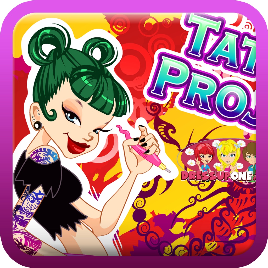 Tattoo Shop Project - Girls Games icon