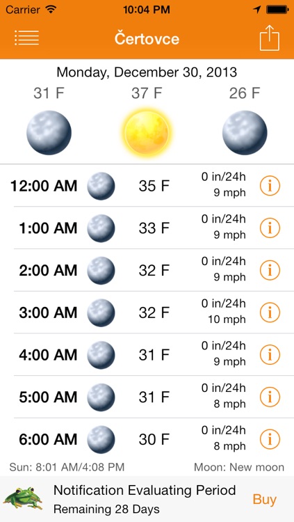 WeatherFrog 2