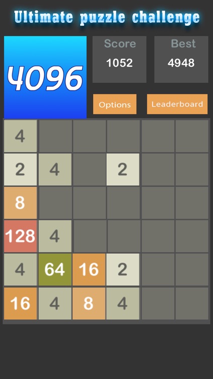 4096: Ultimate number tile matching puzzle game