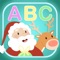 Give to your child an entertaining way to learn the alphabet with this interactive alphabet book and its christmas games