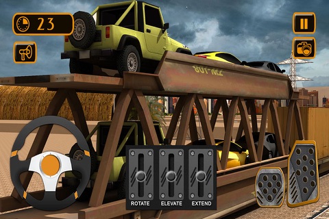Train Cargo Crane Simulator 3D screenshot 3
