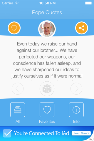 Pope Francis Quotes - Inspirational Messages from the Leader of the Catholic Church screenshot 2