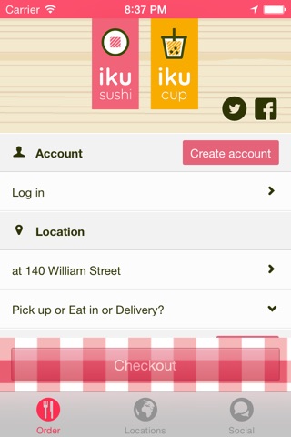 Iku Sushi screenshot 2