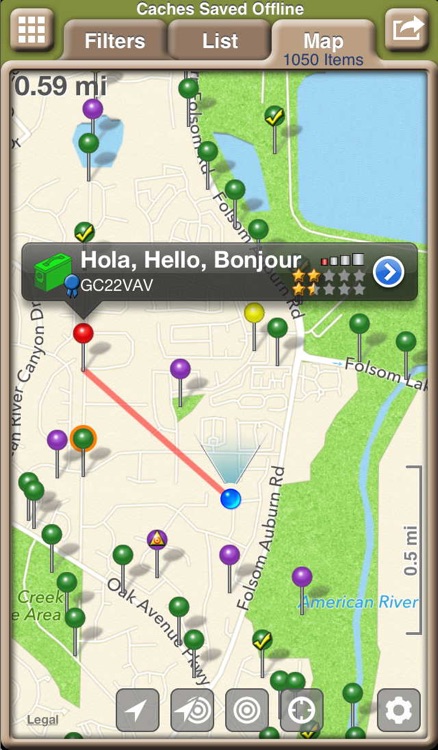 Geocaching with Geosphere screenshot-4