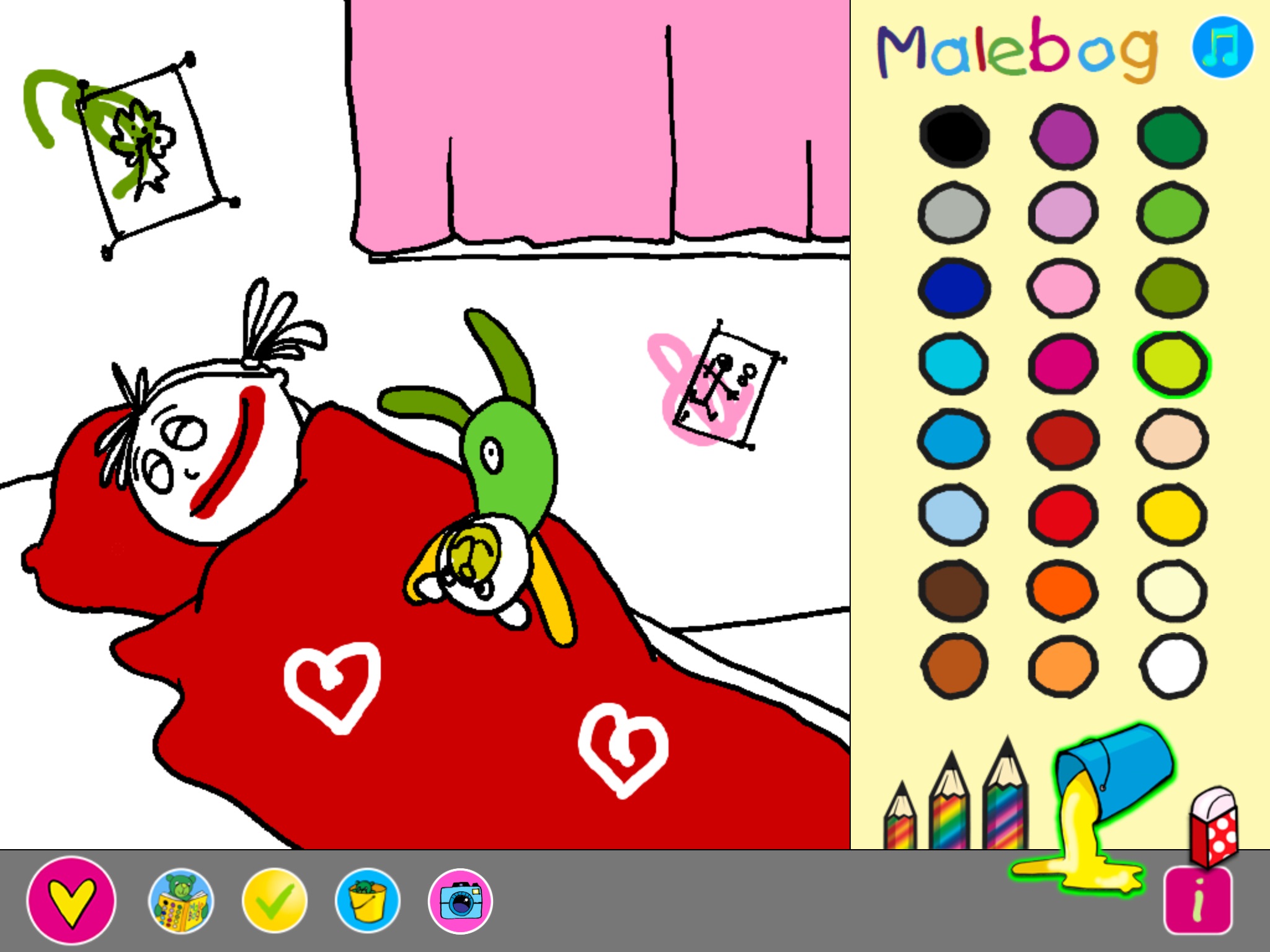 Millie & Teddy children's books - read, play and paint screenshot 2