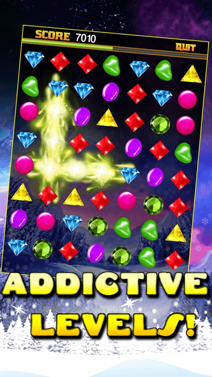 Jewel Games Candy Christmas 2013 Edition - Fun Candies and Diamonds Swapping Game For Kids HD FREE