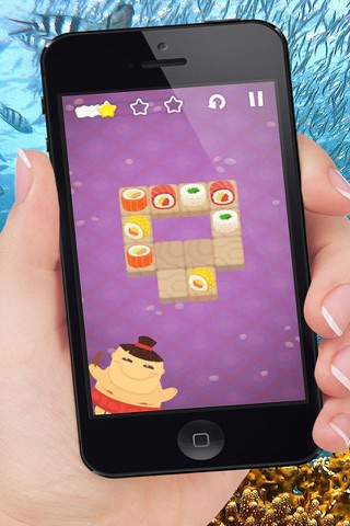 Sushi Puzzle - Solve Levels and Feed the Friendly Sumo screenshot 3