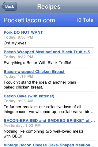 Pocket Bacon screenshot 2
