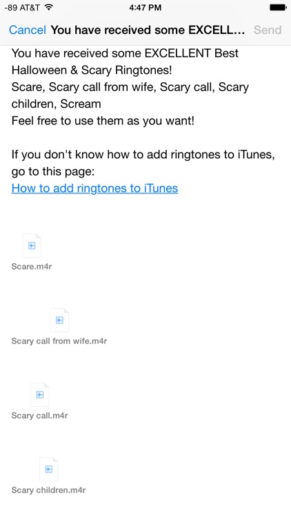 Best Halloween Ringtones - 130 scary ringtones and 13 horror sounds for your iPhone screenshot-3