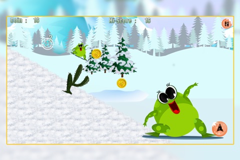 Frogs Can Ski : The Incredible Winter Creature First Snow Day - Free screenshot 4