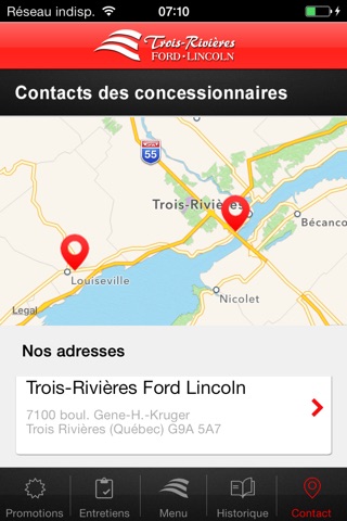 Trois-Rivières Ford Lincoln screenshot 2