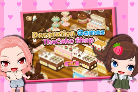 Decoration Games-the cake shop screenshot 2
