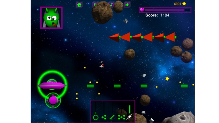 Bored Alien Starfighter