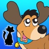 Shape Game Pets Cartoon