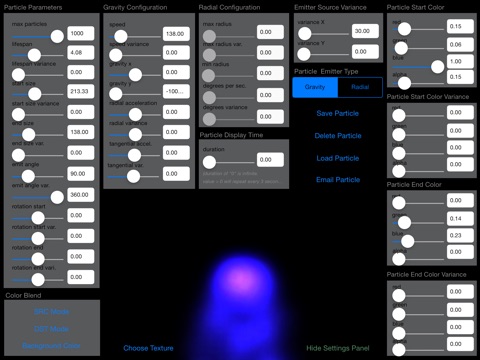 Particle Creator for Cocos2d screenshot 2