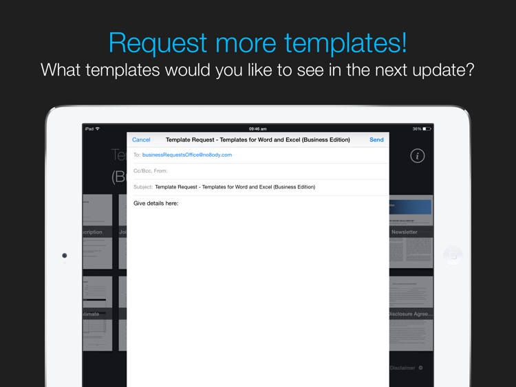 Templates for Word and Excel (Business Edition) screenshot-4