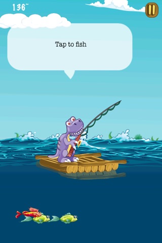A Little Dinosaur Adventure - My Prehistoric Deep Sea Fishing Game screenshot 2
