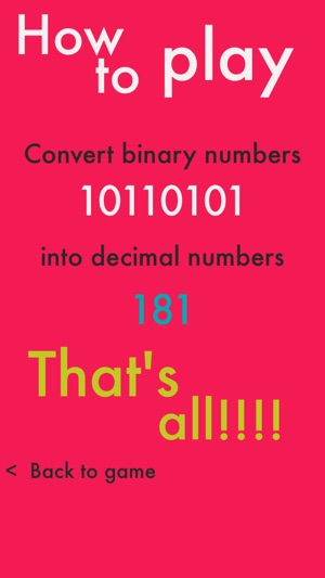 Binary - convert binary numbers into decimal numbers(圖2)-速報App