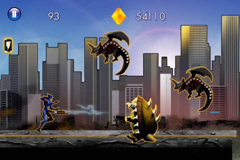 Mech Ninja Defender FREE screenshot 4
