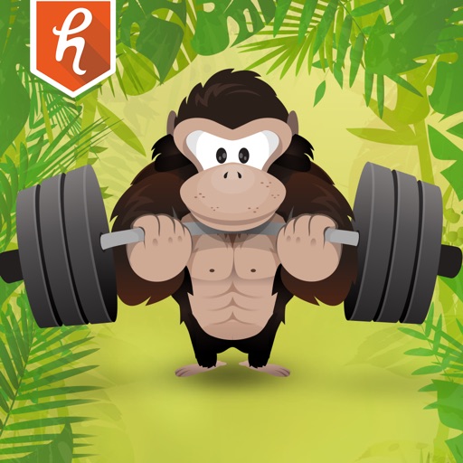 Gorilla GYM building Muscles Fitness Training' Sticker