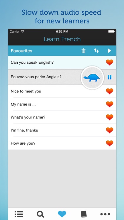 Learn French - Phrasebook for Travel in France screenshot-3