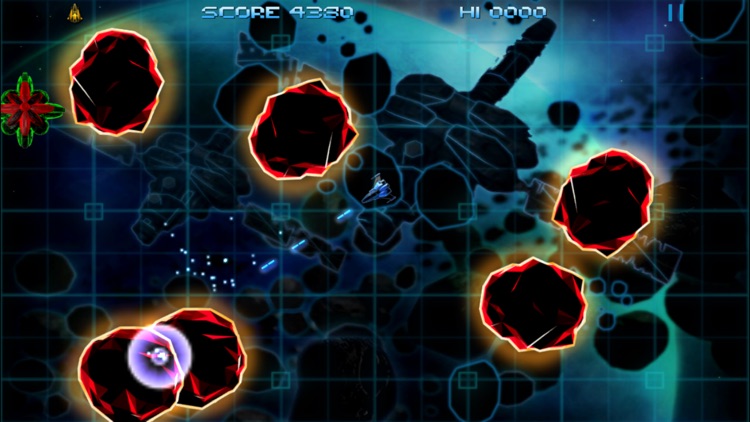 Retro Dust - Classic Arcade Asteroids Vs Invaders screenshot-3