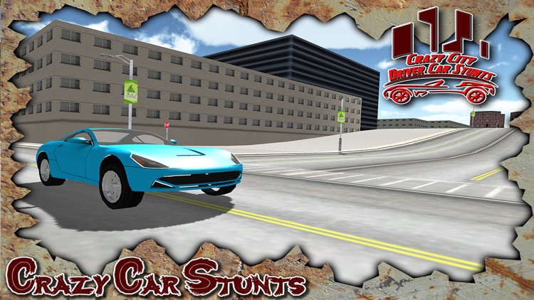 Extreme City Stunt Car Driver Challenge : Crazy Stunt Racing Simulation Game screenshot-3