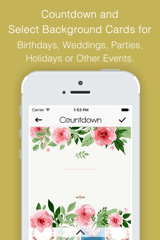 Countdown for Wedding,Vacation,Christmas,Graduation,Baby,Concert,Birthday screenshot 2