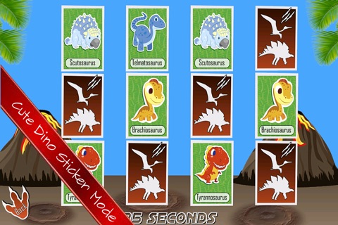 Dinosaur Memory Game For Kids screenshot 3