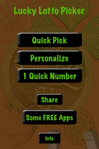 Lucky Lotto Number Picker - Lottery Numbers Picker screenshot 4