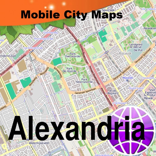 Alexandria (Egypt) Street Map icon