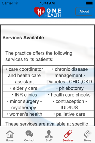One Health Medical Clinic screenshot 4
