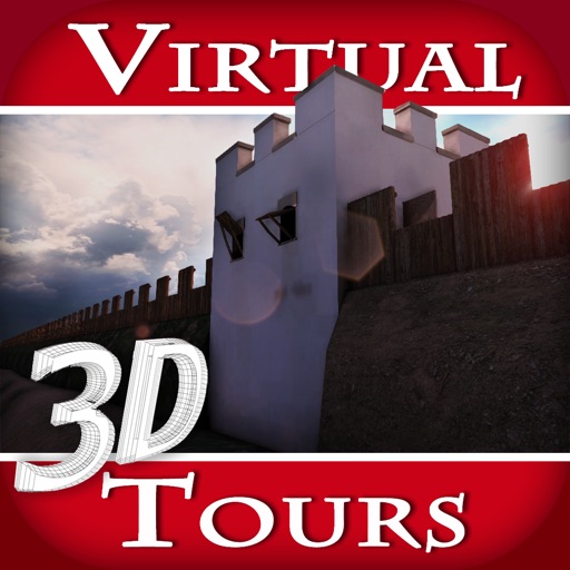 Roman army fortifications in Britain. Hadrian's Wall - Virtual 3D Tour & Travel Guide of Banks East Turret icon